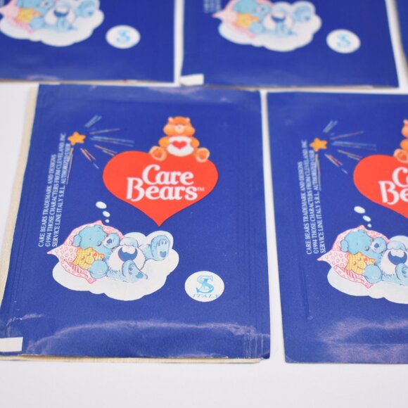 5x Care Bears Characters 1994 Pack of 6 Vintage Stickers Made in Italy - Picture 5 of 8